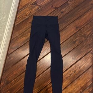 Lululemon Navy Leggings - Size 6